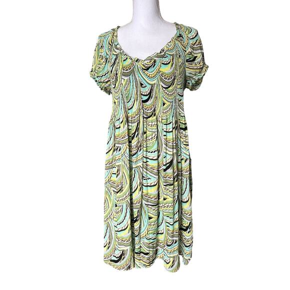 Melissa Paige Midi Dress with Stretch Bodice sz XL - Picture 1 of 4